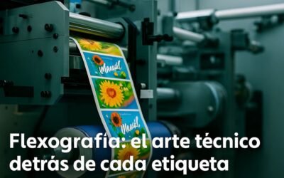 🎨 Flexografía: el arte técnico detrás de cada etiqueta